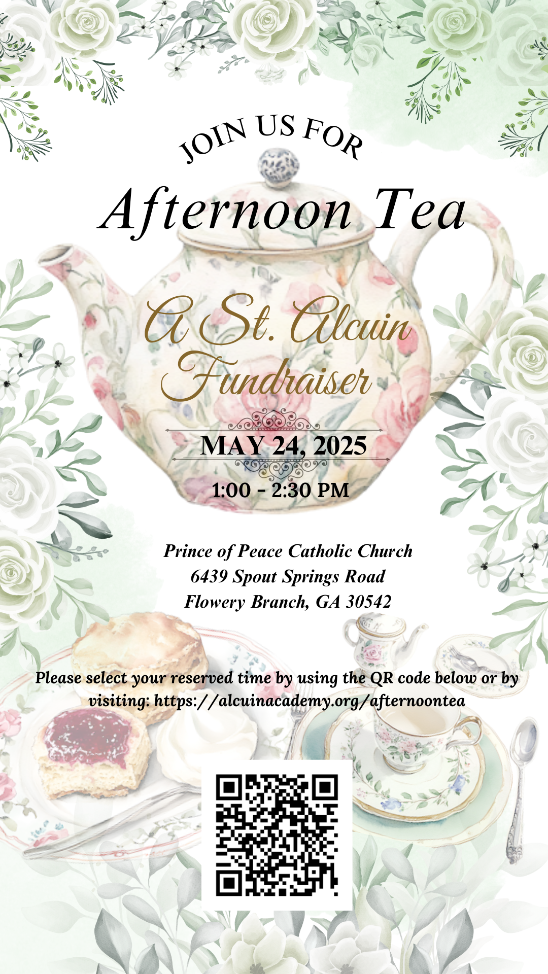 Afternoon Tea Flyer